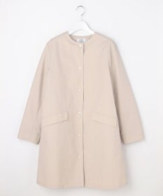 J.PRESS LADIES S 【2way】VINAジェットオックス ノーカラー コート