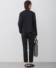 ICB L 【CLASSY.掲載・裏起毛】 ウォームサテン スティックパンツ