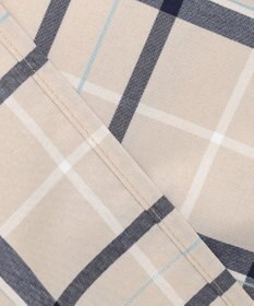 J.PRESS LADIES 【洗える】コンパクトチェック スタンドカラー ブラウス