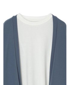 CRAFT STANDARD BOUTIQUE 梨地カットカーディガン＋ＬＳ　ＴＥＥーＳＥＴ