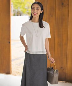 J.PRESS LADIES カーブパール ネックレス