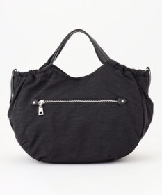 Y'SACCS 【Y’SACCS vous et】サイドギャザー2WAYトート Mサイズ