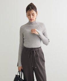 Green Parks ・Ｐｅｔｉｔ　Ｆｌｅｕｒ　ボトルネックリブニット