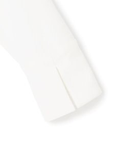 ICB L 【WEB限定カラーあり】マラボーテＷジョーゼット ボウタイ付きシャツカラートップス