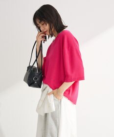 Green Parks 七分袖機能ニットプルオーバー