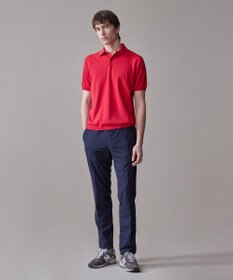 J.PRESS MEN 機能×縫製₌快適な着心地 「高見え」ニットポロ【接触冷感 / 洗える】ホールガーメントニット ポロシャツ