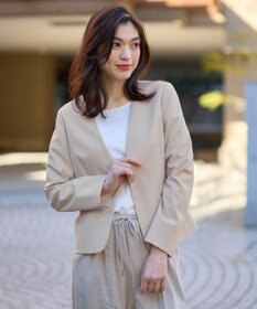 ANY 【WEB・一部店舗限定】【ストレッチ/UVケア/接触冷感】イージィケアストレッチジャケット