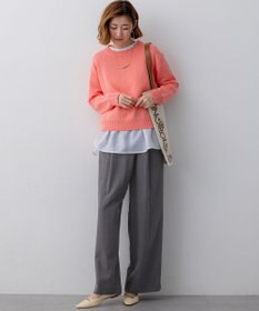 23区 【先行予約】ナチュラルコットンベア シアードッキング カットソー