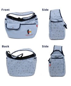 PET PARADISE リサとガスパール柔らかスリング 水色【小型犬】