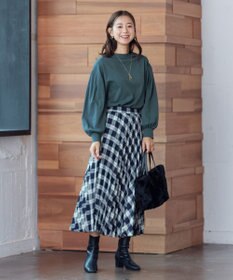 ANY プレミアム モックネック長袖Tシャツ