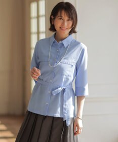 J.PRESS LADIES リネンシアースラブ シャツ ブラウス
