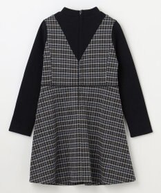 組曲 KIDS 【150-160㎝】チェック ワンピース