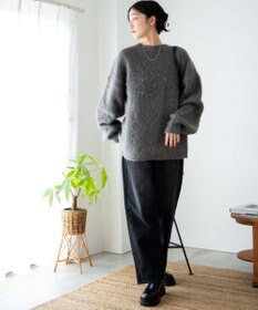 WEGO モヘアライクBIGプルオーバー