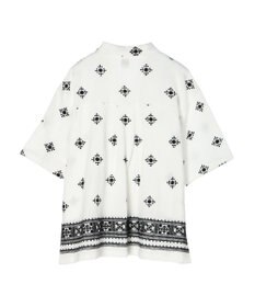 CRAFT STANDARD BOUTIQUE パネル刺繍開襟シャツ