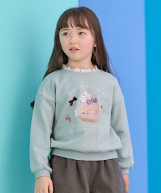 ANY KIDS フォトネコ 裏毛 トレーナー