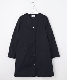 J.PRESS LADIES S 【2way】VINAジェットオックス ノーカラー コート