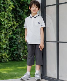 J.PRESS KIDS 【140-170cm】カノコ バックブル 半袖ポロシャツ
