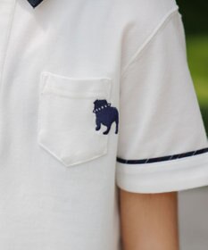 J.PRESS KIDS 【140-170cm】カノコ バックブル 半袖ポロシャツ