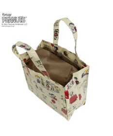 ROOTOTE 8600【スヌーピー】IP.スクエア.ラミネート.ピーナッツ-9H