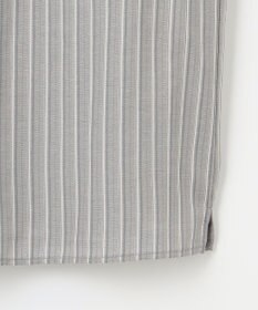 J.PRESS LADIES L プロビスストライプチェック フリルネック カットソー