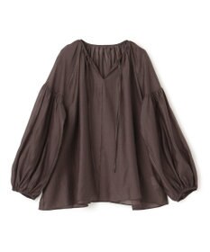 UNFILO シアーギャザーブラウス