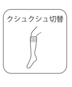WEGO クシュクシュ切替リブムジニーハイソックス
