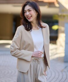 ANY 【WEB・一部店舗限定】【ストレッチ/UVケア/接触冷感】イージィケアストレッチジャケット