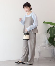 AMERICAN HOLIC リネンライクビスチェサロペット