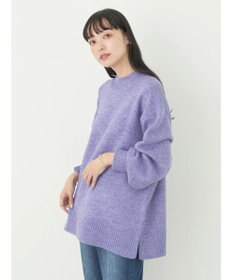 earth music&ecology ＦＬＵＦＦＹハイネックチュニック