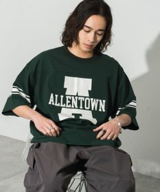 WEGO 【ユニセックス着用ITEM/手洗い可/MLサイズ】フットボールBIG　T（S）