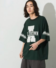WEGO 【ユニセックス着用ITEM/手洗い可/MLサイズ】フットボールBIG　T（S）