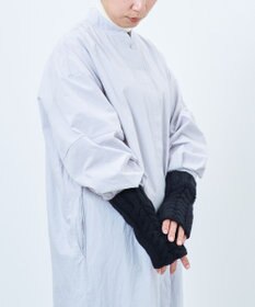 AND WOOL 〈上質な素材と手仕事から生まれた優しいニット〉メリノウール・ケーブルアームウォーマー