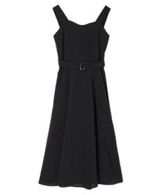 earth music&ecology ベルト付きパネルラインワンピース