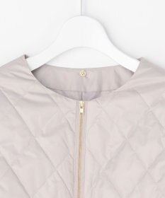 J.PRESS LADIES S 【2way】VINAジェットオックス ノーカラー コート