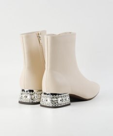 BONTRE 【MIONOTIS/ミオノティス】ビジューヒールブーツ/40712