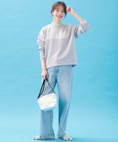 ANY 【大好評につき新色登場/洗濯機可/ウエストゴム/ストレッチ】ワイドデニムパンツ