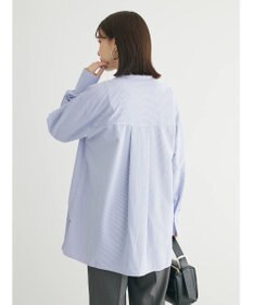 Green Parks レイヤードアソート柄シャツチュニック