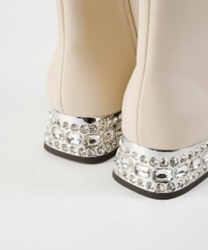 BONTRE 【MIONOTIS/ミオノティス】ビジューヒールブーツ/40712