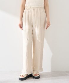 earth music&ecology ３Ｄフラワーパンツ