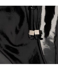 UNBILLION カシュカシュ cachecache / エナメル調結びハンドルA4サイズトート