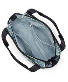 LeSportsac SMALL JENNI/タペストリーフラワーブルー