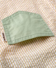 MIKI HOUSE HOT BISCUITS 【70-110cm】 ビーンズ×お菓子シリーズ サッカー素材オーバーオール