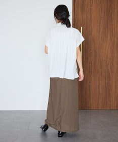 CRAFT STANDARD BOUTIQUE シャーリングショートスリーブブラウス