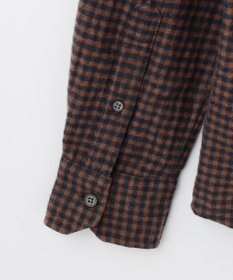 JOSEPH ABBOUD 【柔らかな肌触り/暖かい】 ラフィーコットンフランネルシャツ