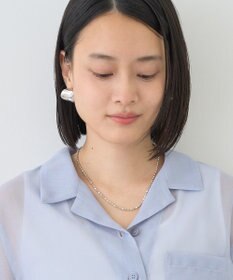 AMERICAN HOLIC シアーショート丈開襟シャツ