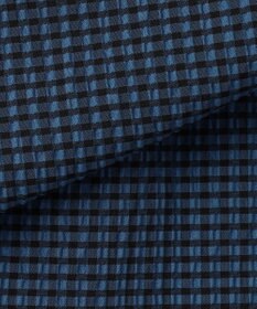 組曲 【先行予約】【WEB限定】サッカーギンガムチェック フロントフリルブラウス