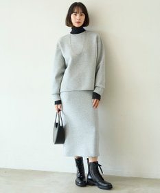 UNFILO L BEAUTY FORM JERSEY バックフォルム プルオーバー