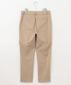 自由区 【XXSサイズ～/接触冷感/洗える】サテンストレッチ テーパードパンツ