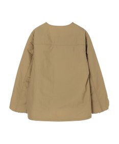 Green Parks ライト中わたノーカラーブルゾン