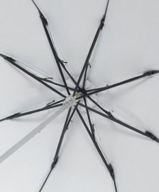 MOONBAT 【晴雨兼用/ 一級遮光/UV99％】フワクール (Fuwacool) 折りたたみ日傘 フワクールホワイト  ボタニカル 軽量